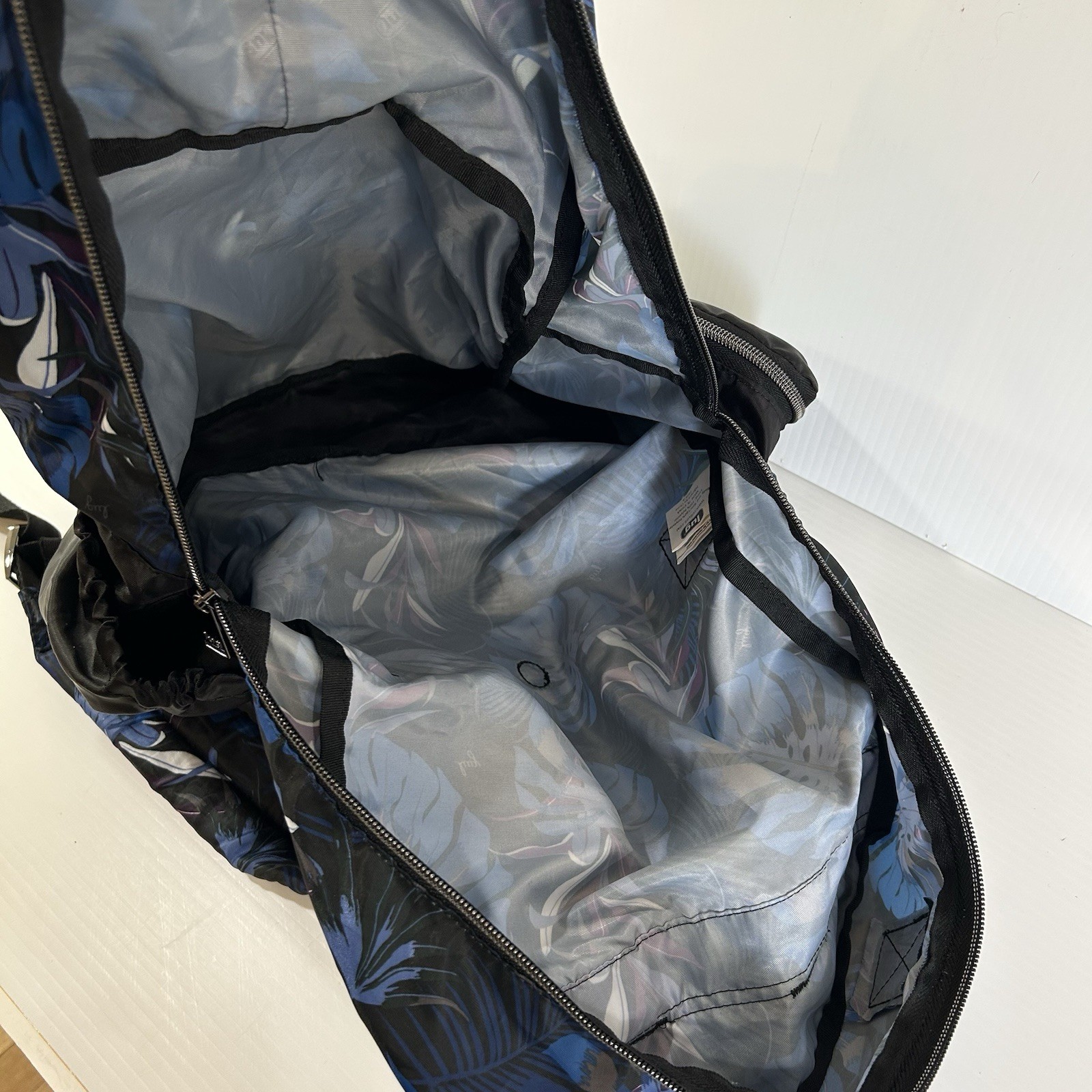 Lug Echo Packable Backpack Botanical Black Floral… - image 11