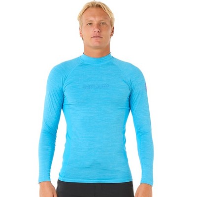Rip Curl Dawn Patrol UPF 50+ Perf. Langarm Shirt / Lycra - Blue Paint