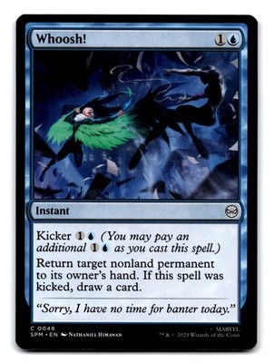 Whoosh! #48 Common Marvel's Spider-Man Magic: The Gathering Near Mint