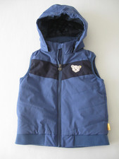 STEIFF Stepp-Weste für Jungen Grösse 104 blau hervorragender Zustand
