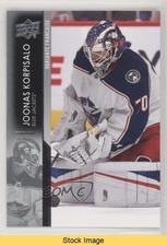 2021-22 Upper Deck Series 2 French Joonas Korpisalo #304 READ vm9