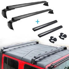 Roof Rack Cross Bar for 2007-2025 Jeep Wrangler JK JL&Gladiator JT Top Side Rail