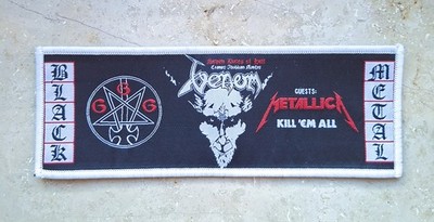 PATCH / AUFNÄHER -- VENOM - SEVEN DATES OF HELL -- BLACK METAL / HEAVY METAL