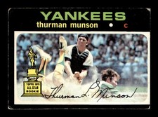 1971 Topps #5 Thurman Munson   G/VG X3704224
