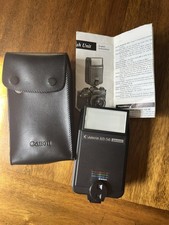 VINTAGE Canon AB-56 Flash Case & Instructions