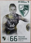 2017-18 Upper Deck Euroleague - Paulius Jankunas #64
