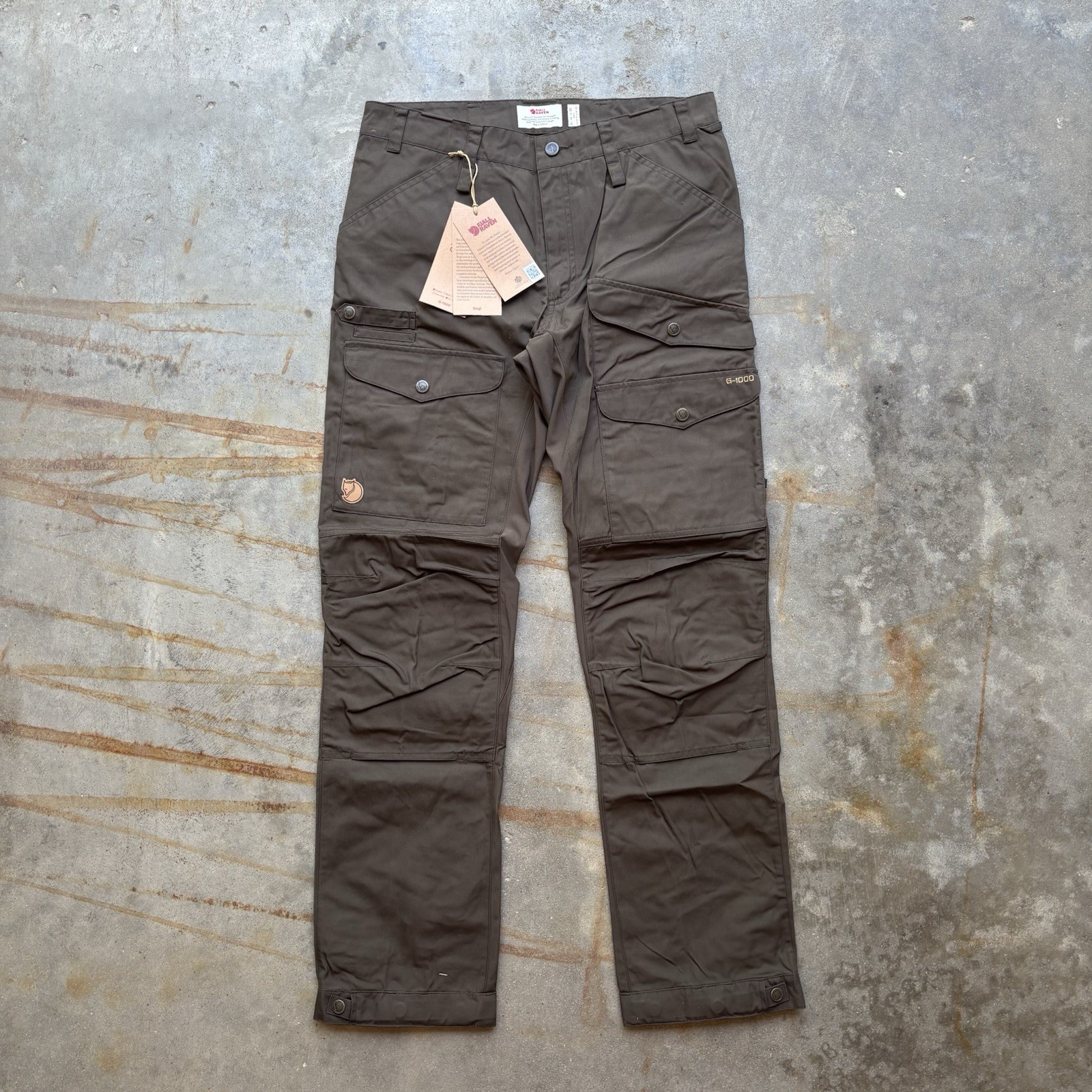 Pantalones Fjallraven G-1000 nuevos con etiquetas talla 32x32 perfecto estado
