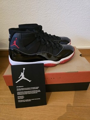 Jordan 11 Bred Retro 2019 New 10.5 EU 44.5