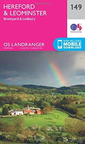Hereford & Leominster Karte | Bromyard & Ledbury | Ordnance... - Ordnance Survey