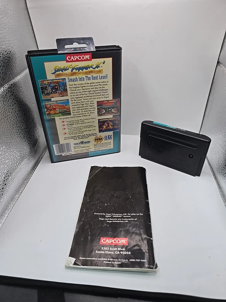 STREET FIGHTER II 2 SPECIAL CHAMPION EDITION for the SEGA GENESIS,Vintage. - Image 2 of 2
