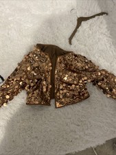 Sparkly Gold Jaket Women's