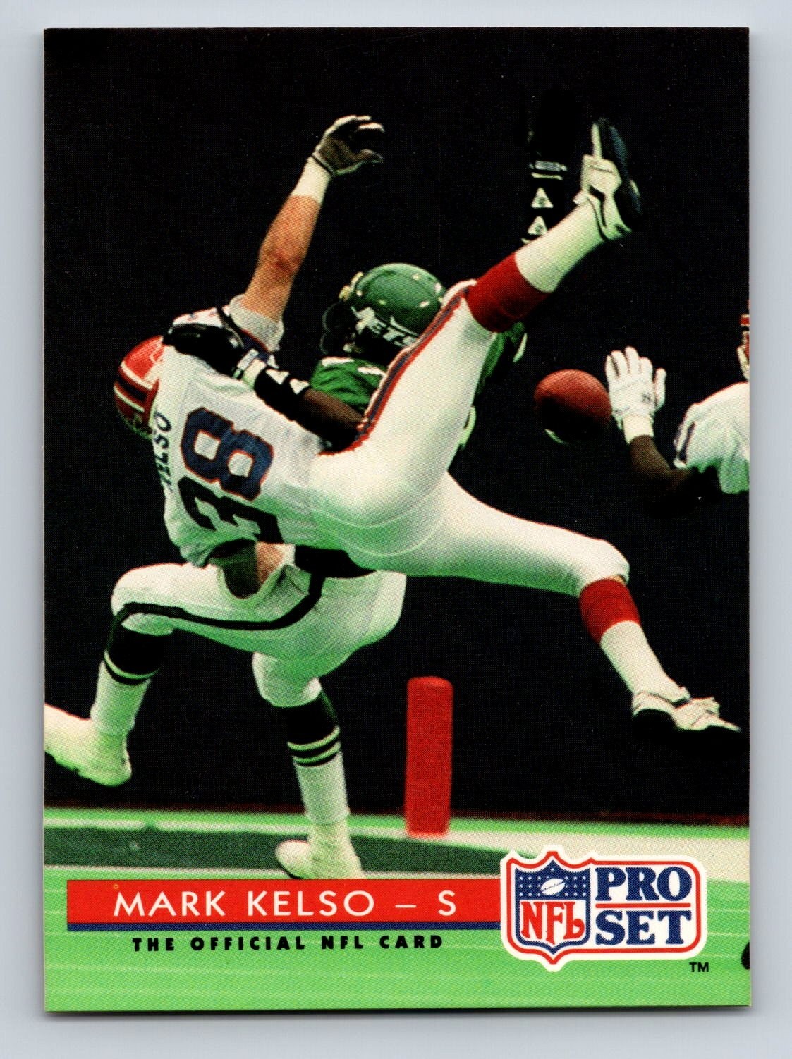 1992 Pro Set - Mark Kelso #97 Buffalo Bills