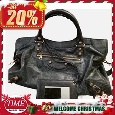 Balenciaga Classic City Motorcycle Black  MINI Bag