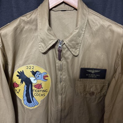 WAREHOUSE Lot 2219 M-421A USMC M-421A Jacket Size 44 VMF-322