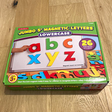Lakeshore Jumbo 5" Magnetic Lowercase Letters 26-Piece Set ABC alphabet