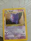 Pokémon TCG Gengar Fossil Holo Card 5/62 Unlimited Rare, LP Vintage WOTC