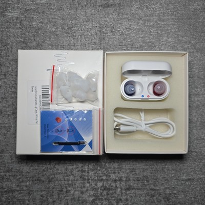 IncenSonic V30 Rechargeable Digital Hearing Aids Pair - For Seniors / Adults