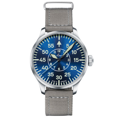Aachen Blaue Stunde 42 nylon bracelet Blue Dial Wristwatch 862101.2
