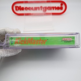 NES Nintendo KICKMASTER / KICK MASTER - CGC GRADED INDIANA 9.2 A+ NEW & Sealed! 