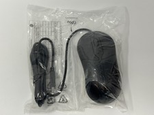 Dell Black Optical USB Mouse w/ Scroll Wheel XN966 New in Factory Sealed Bag