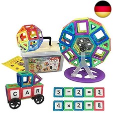 Magnetische Bausteine   83 Stücke: XXL-Magne...