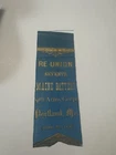 Interesting Reunion Ribbon 7 th Maine Battery- 9th Army Corps- 1885 many battles