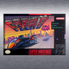 F-Zero Video Game Box Art SNES High Quality Magnet