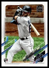 2021 Topps Eddy Alvarez Rookie Miami Marlins #326