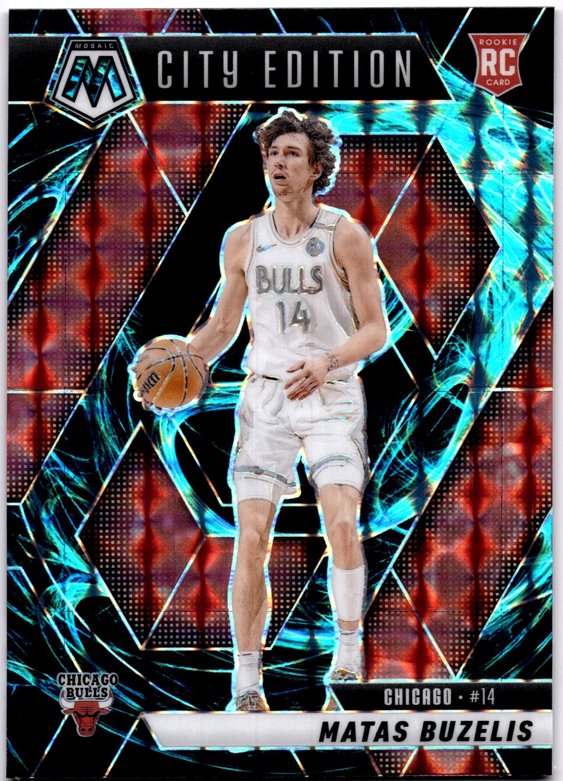 2024 Mosaic Matas Buzelis 273 Genesis Chicago Bulls
