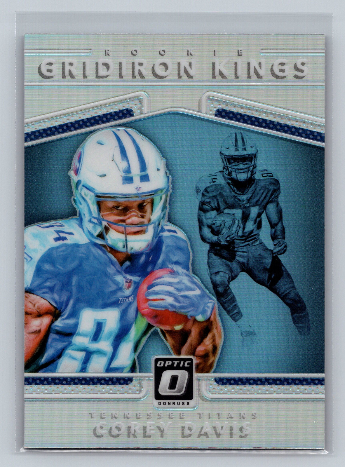 2017 Donruss Optic #8 Corey Davis Rookie Gridiron Kings