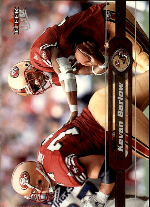 2002 Ultra #92 Kevan Barlow - FB