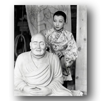 Anna May Wong Photo 8x10 Asian American Actress Traditional Chinese Outfit