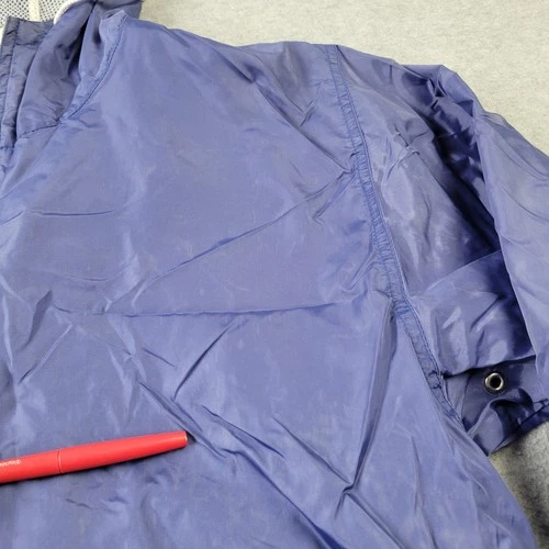 Woolrich Windbreaker Jacket Mens Medium VTG 80s Hooded Full Zip Pockets image 13