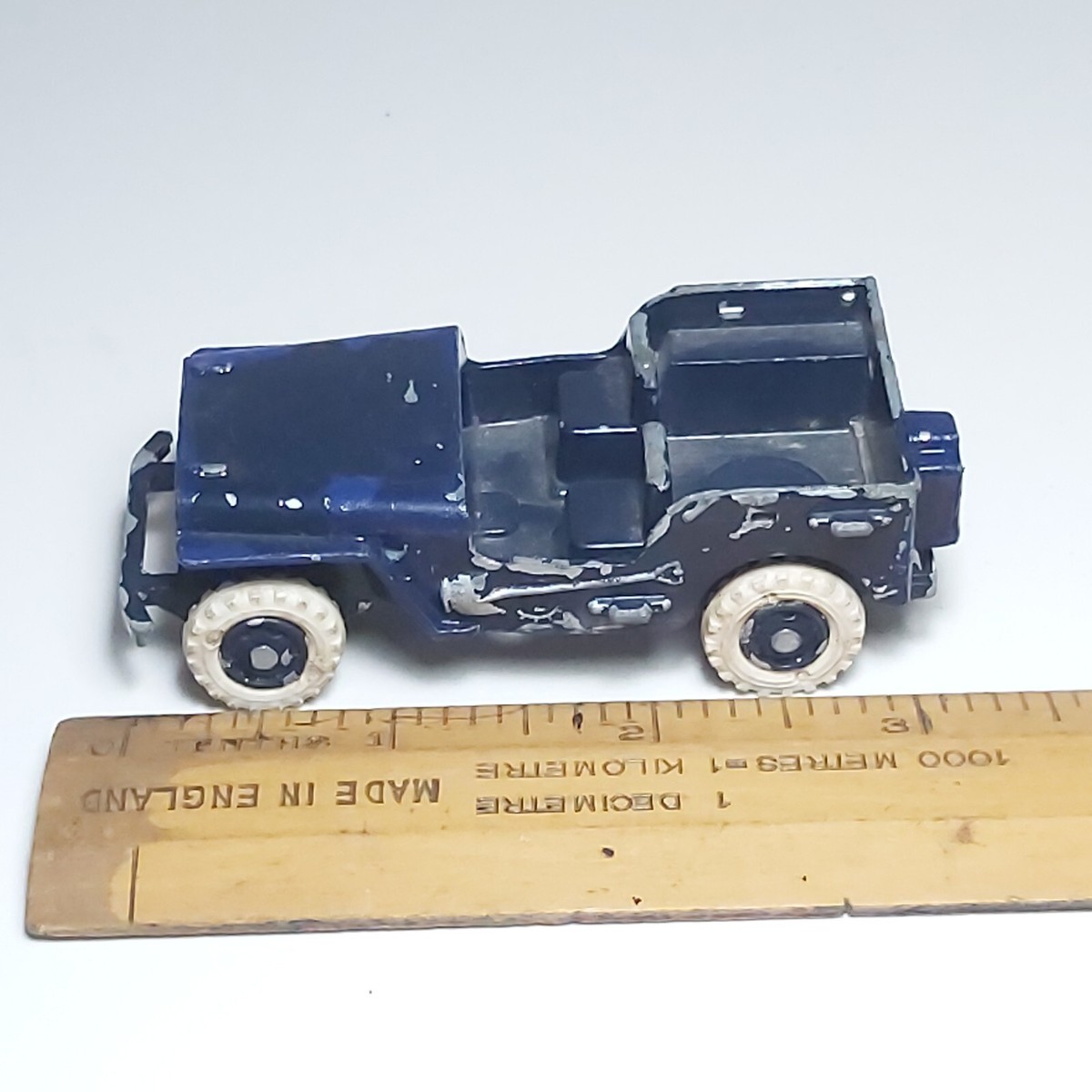 FJ JOUET FRANCE, GEVARM 'WILLYS POLICE JEEP'. BLUE