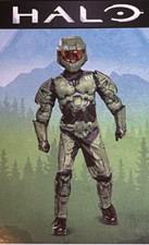 Disguise Halo Infinite Master Chief Padded Halloween Costume Birthday Jumpsuit S
