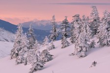 Landscape snow nature Custom Gaming Mat Desk