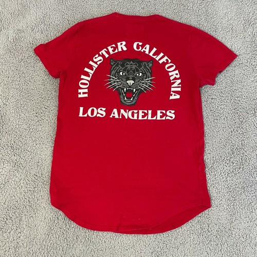 Hollister Shirt Adult Size Small Red 