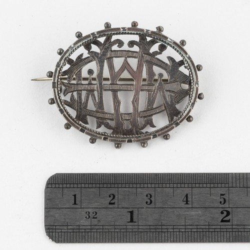 Antique Silver Mam Brooch – Victorian Mum - 第 24/24 張圖片