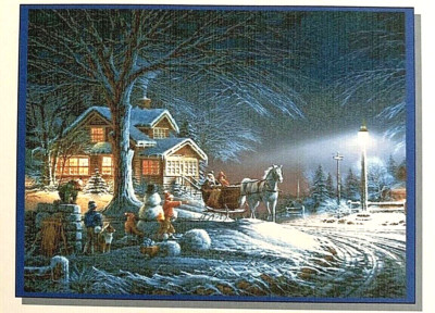 CrossStitchMania Winter Scene I Cross Stitch Chart Full Coverage