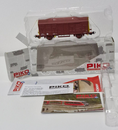 PIKO Spur H0 54980 Gedeckter  Güterwagen G40 FRET  Epoche  IV Wagen Nr. 001 *OVP | Zustand: Gebraucht