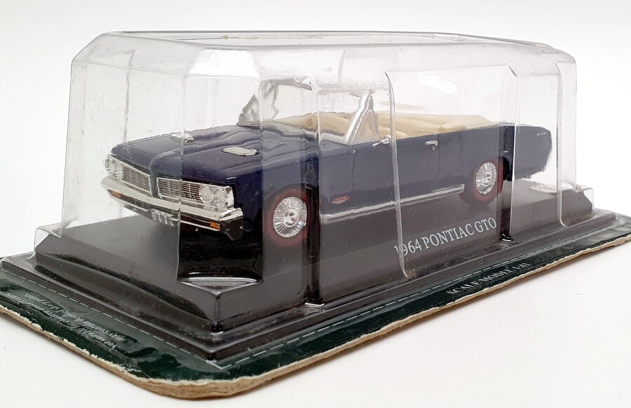 Altaya 1/43 1964 Pontiac GTO Blue Diecast Model Car AL1920E