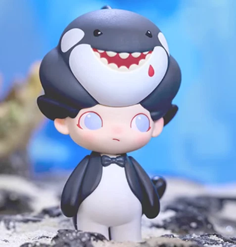 POP MART Dimoo Aquarium Serie Meerestier Blindbox Bestätigte Figur Neu Spielzeug - Bild 16 von 30