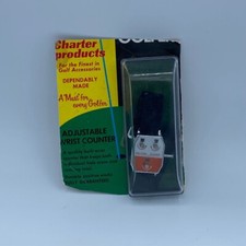 Vintage Par Golfers Wrist Score Counter Nylon Band "New in Damaged Package"