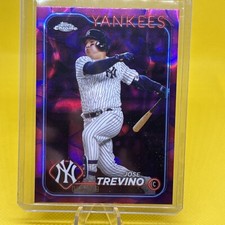 2024 Topps Chrome Update Jose Trevino #USC99 Magenta/Purple Lava Lamp /299
