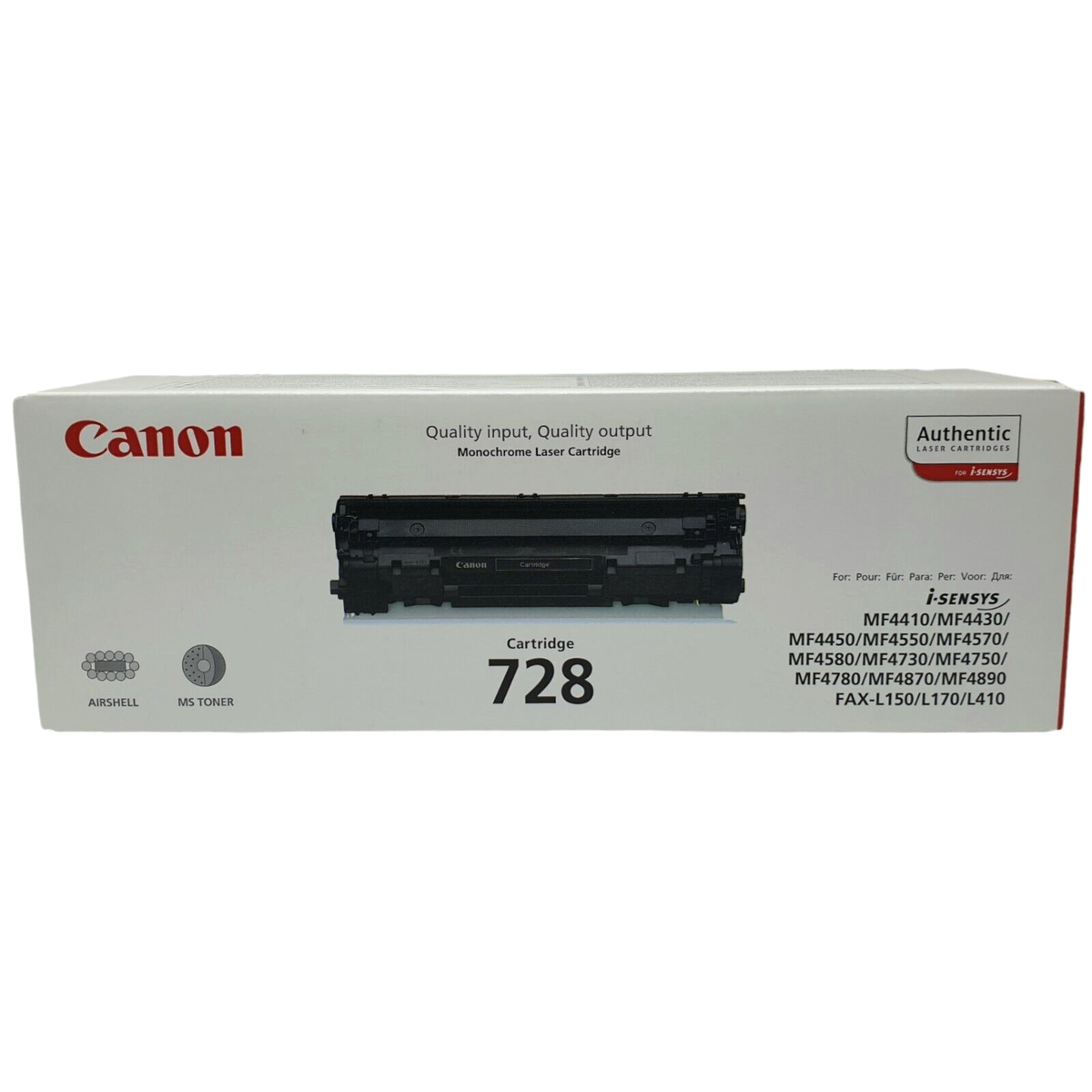 V7 - Compatible - Remanufactur&eacute; - Cartouche De Toner  Alternative Pour : Canon 3500B002AA Pour Canon Imagecla Mf4750 I Sensys Fax L150 L170 L410 Mf4730 Mf4750 Mf4870 Mf4890