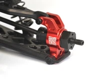 Exotek Rear Aluminum Hubs for Arrma Typhoon Granite Mojave GROM Losi Nascar 2276
