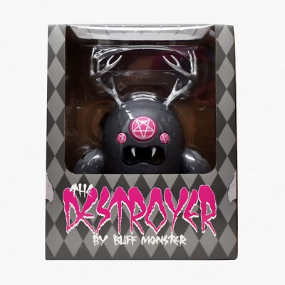 2010 Buff Monster Destroyer Art Vinyl Figure ''Embrace the Darkness'' Edition NEW