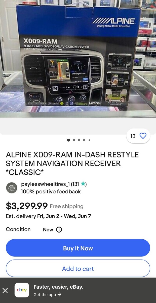ALPINE X009-U 9
