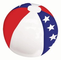 Amscan Star Spangled Fourth Of July Party Beach Ball (1 Piece), Red, 6.5 X 5, N on sale Amscan Star Spangled Fourth Of July Party Beach Ball (1 Piece), Red, 6.5 X 5, N on sale