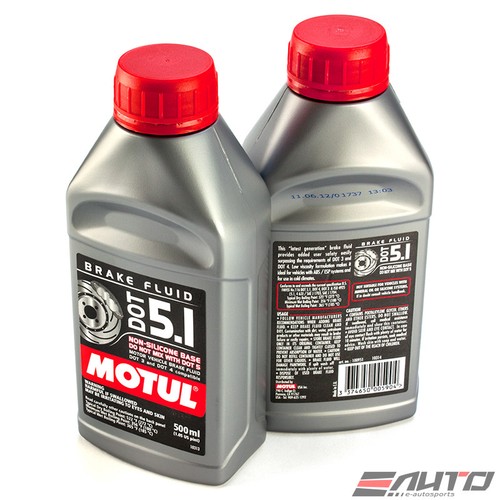 2x Motul DOT 5.1 High Performance Brake Clutch Fluid 500ml 1/2 L 100
